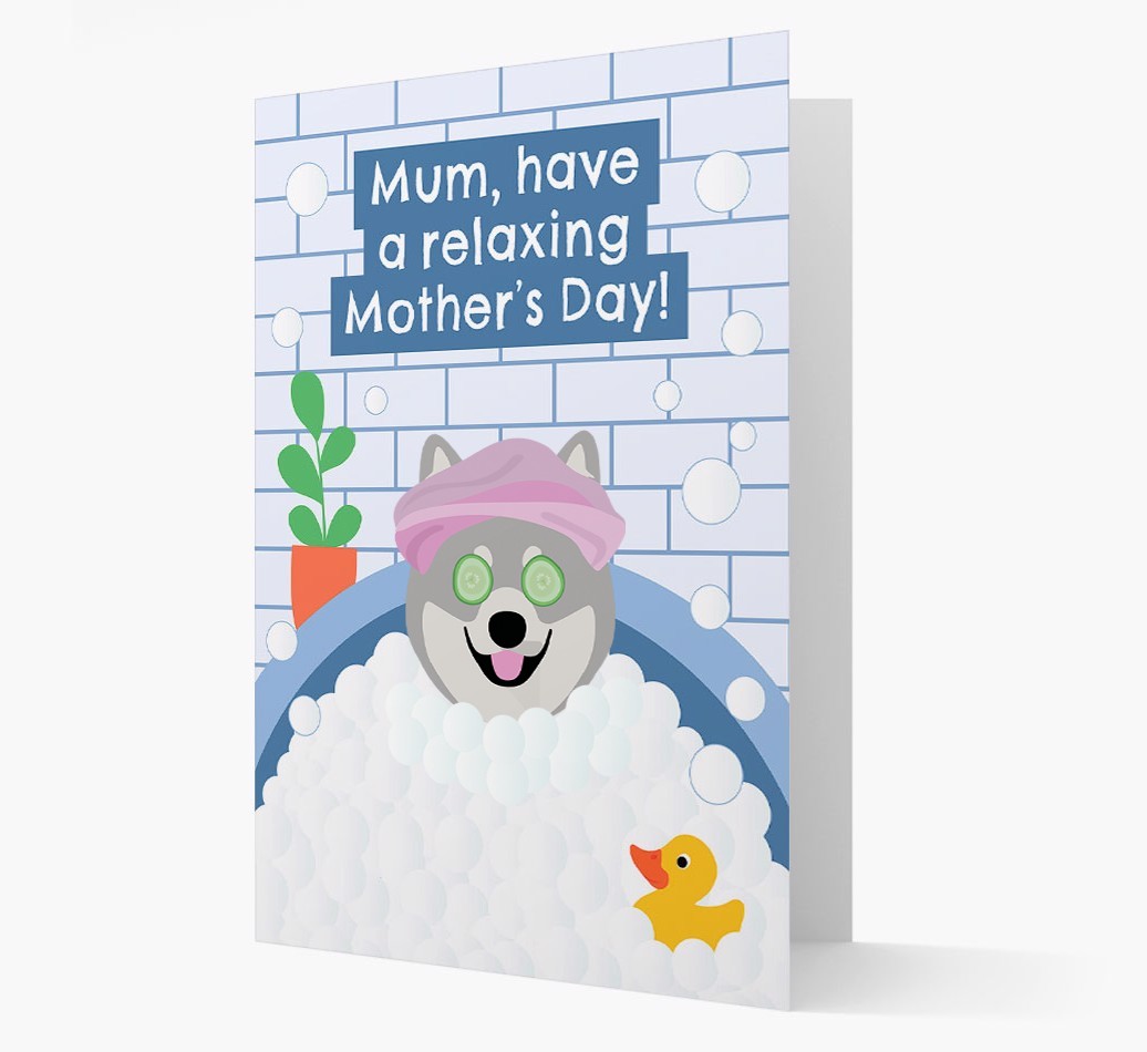 Have a Relaxing Day - Personalized {breedFullName} Card