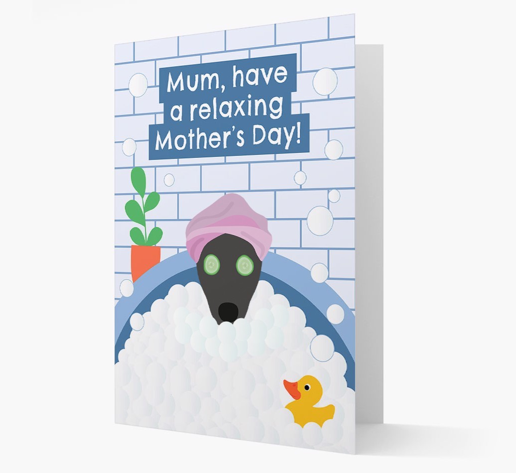 Have a Relaxing Day - Personalized {breedFullName} Card