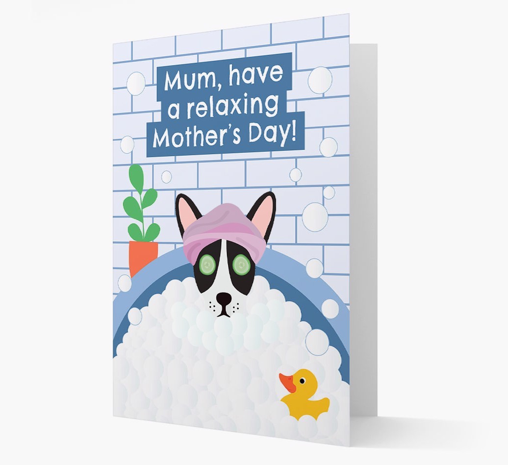 Have a Relaxing Day - Personalized {breedFullName} Card