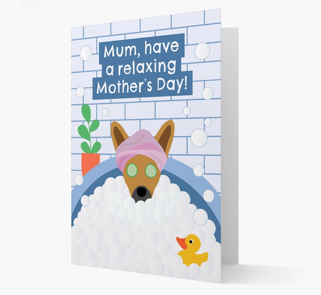 Have a Relaxing Day - Personalized {breedFullName} Card