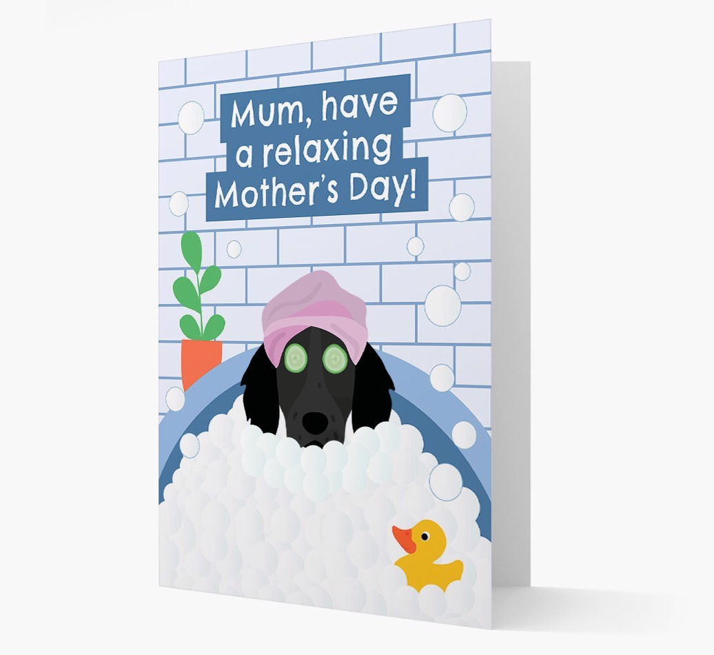 Have a Relaxing Day - Personalized {breedFullName} Card