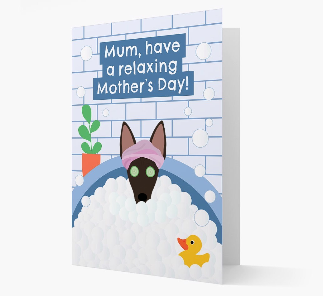 Have a Relaxing Day - Personalized {breedFullName} Card