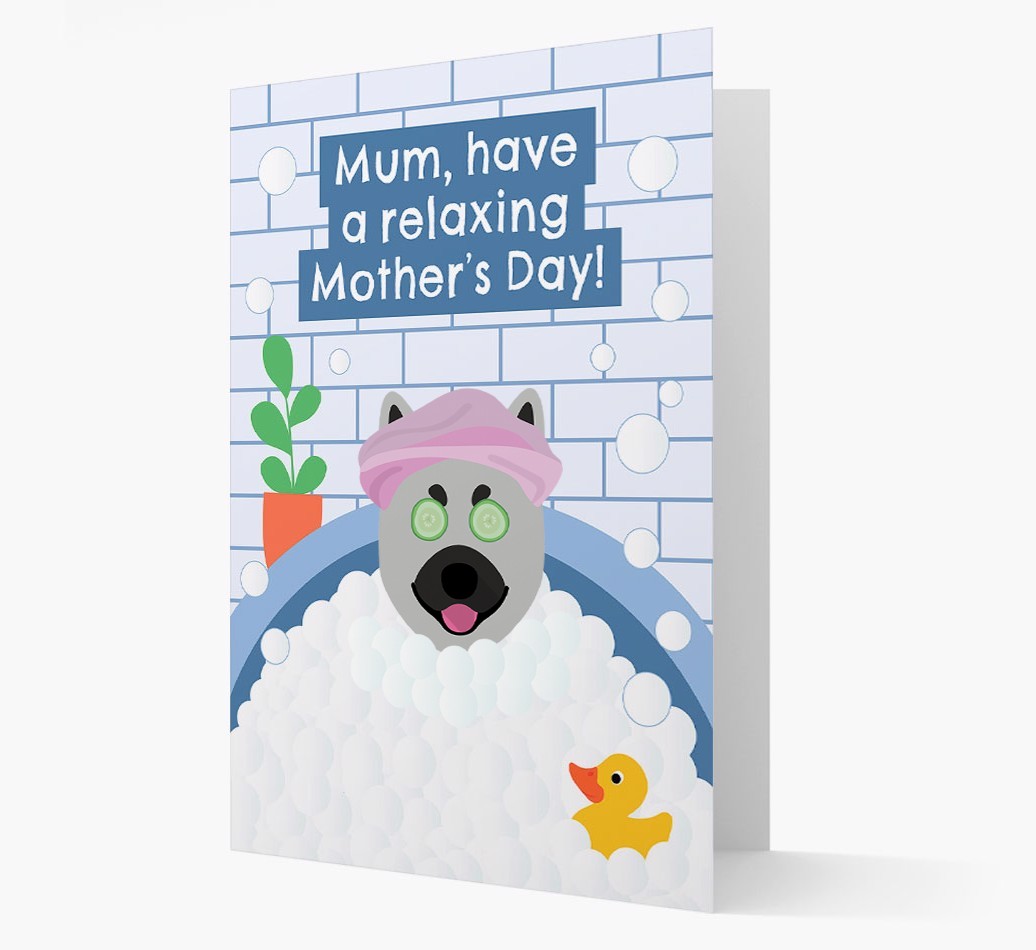 Have a Relaxing Day - Personalized {breedFullName} Card