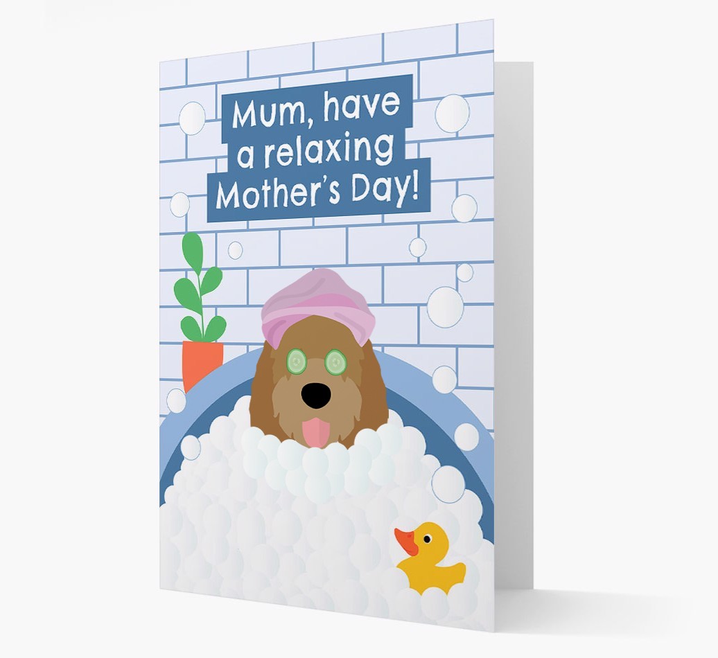 Have a Relaxing Day - Personalized {breedFullName} Card