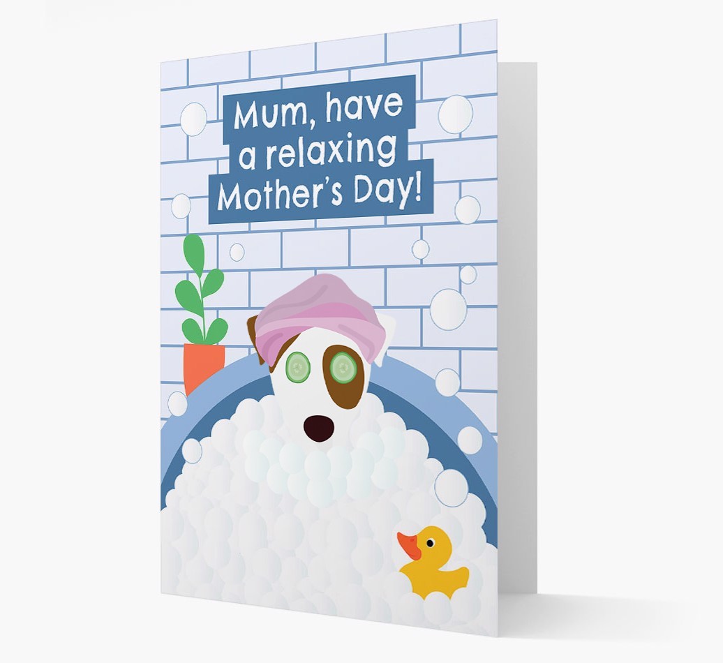 Have a Relaxing Day - Personalized {breedFullName} Card