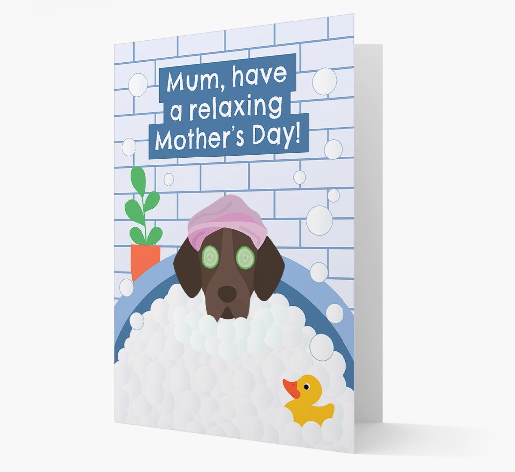 Have a Relaxing Day - Personalized {breedFullName} Card