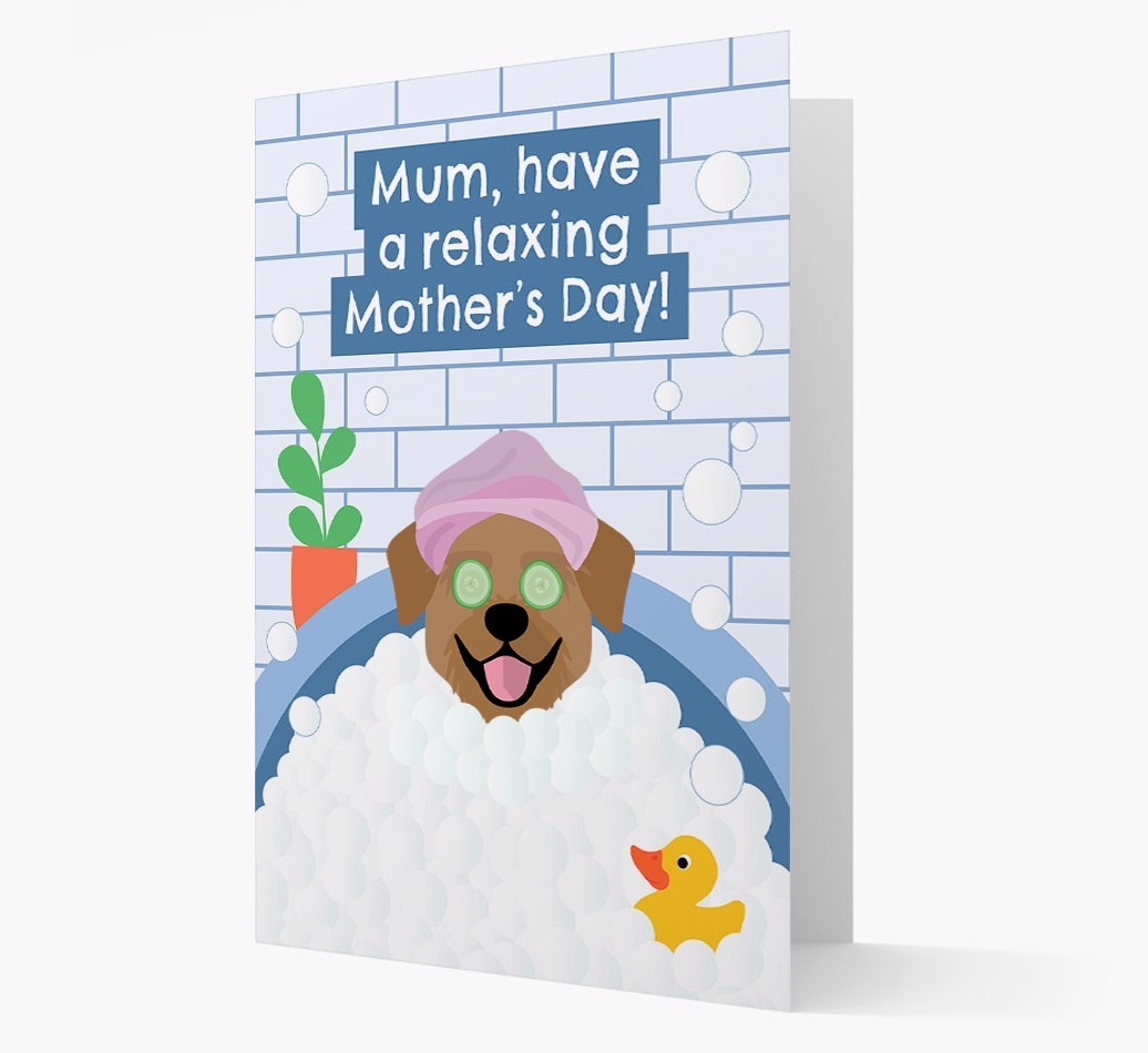 Have a Relaxing Day - Personalized {breedFullName} Card