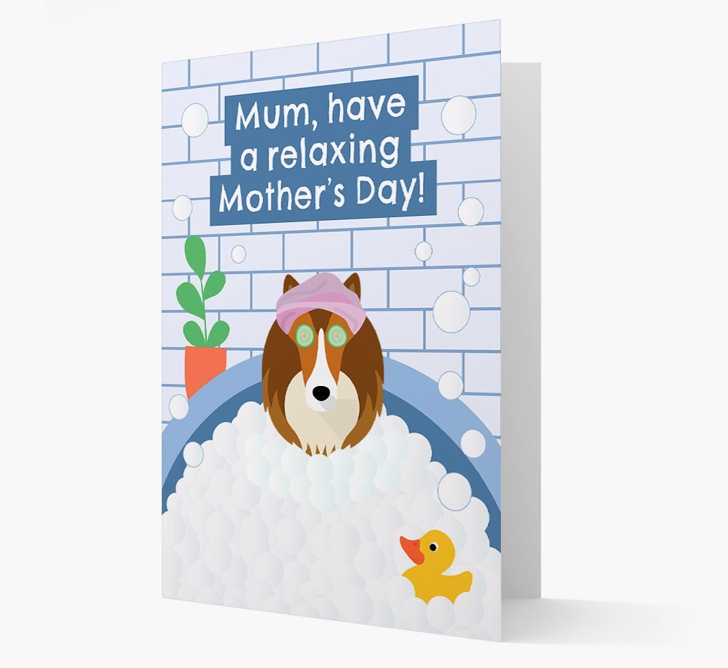 Have a Relaxing Day - Personalized {breedFullName} Card