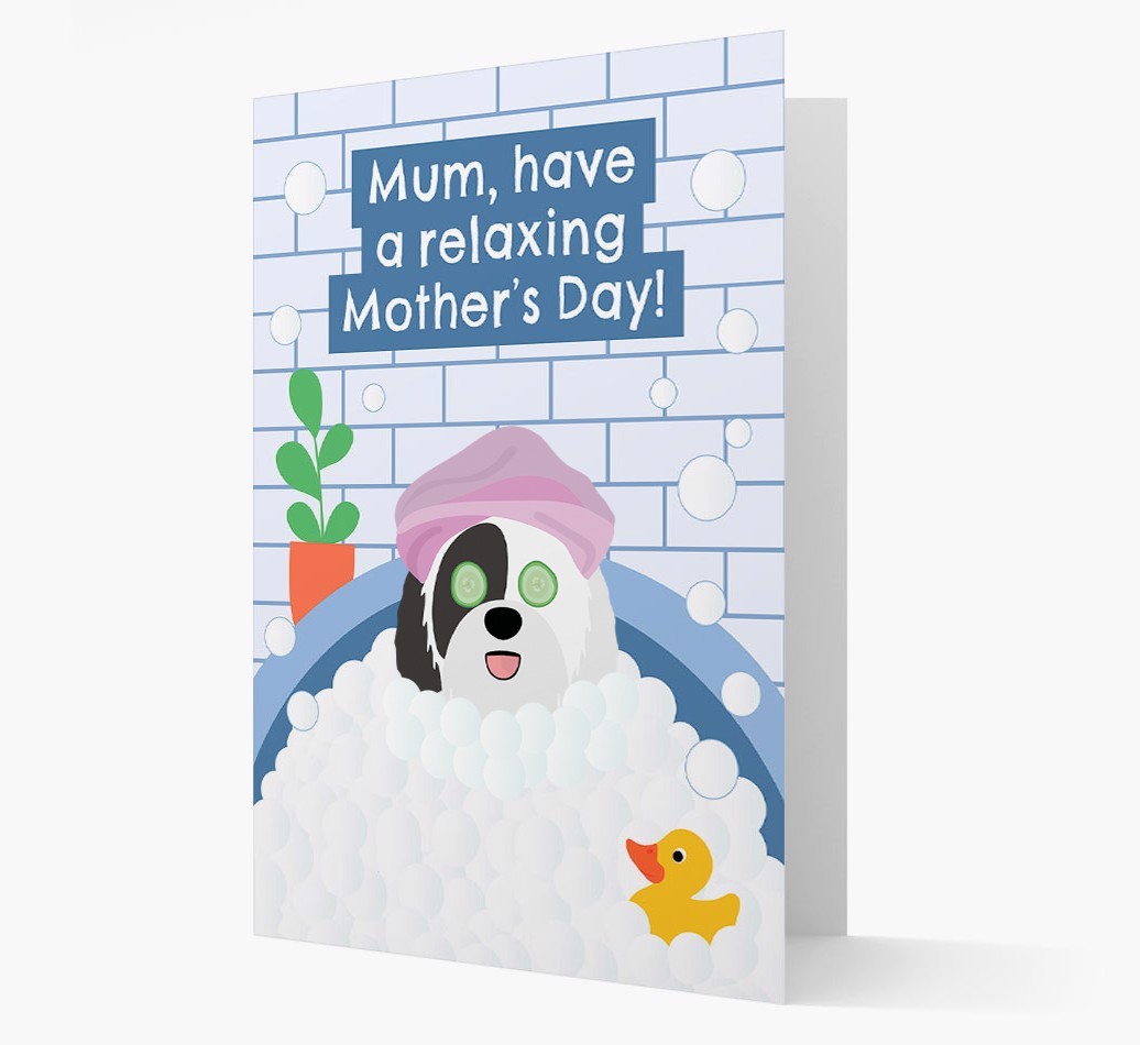 Have a Relaxing Day - Personalized {breedFullName} Card