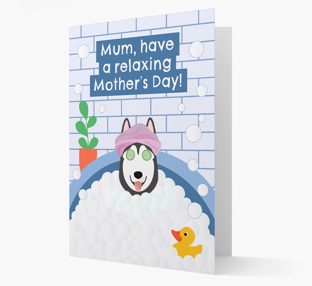 Have a Relaxing Day - Personalised {breedFullName} Card