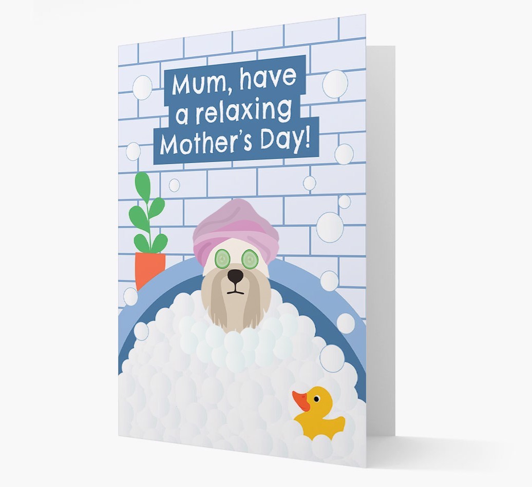 Have a Relaxing Day - Personalized {breedFullName} Card
