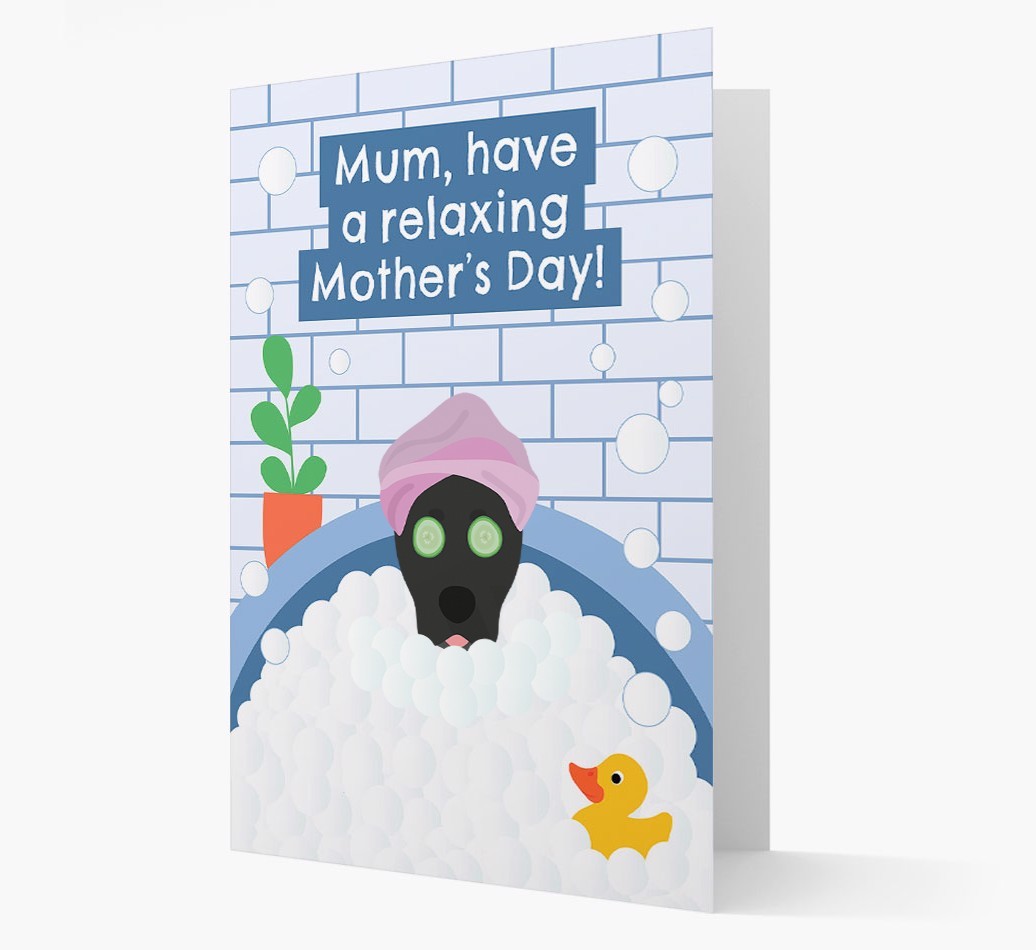 Have a Relaxing Day - Personalized {breedFullName} Card
