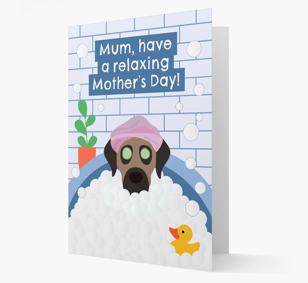 Have a Relaxing Day - Personalized {breedFullName} Card