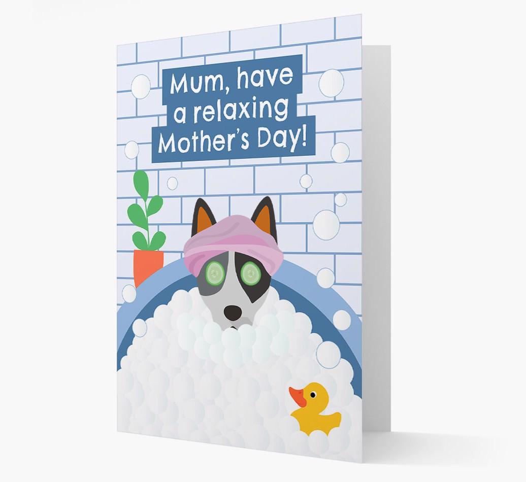 Have a Relaxing Day - Personalized {breedFullName} Card