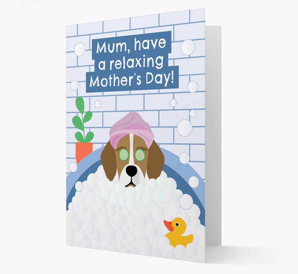 Have a Relaxing Day - Personalized {breedFullName} Card