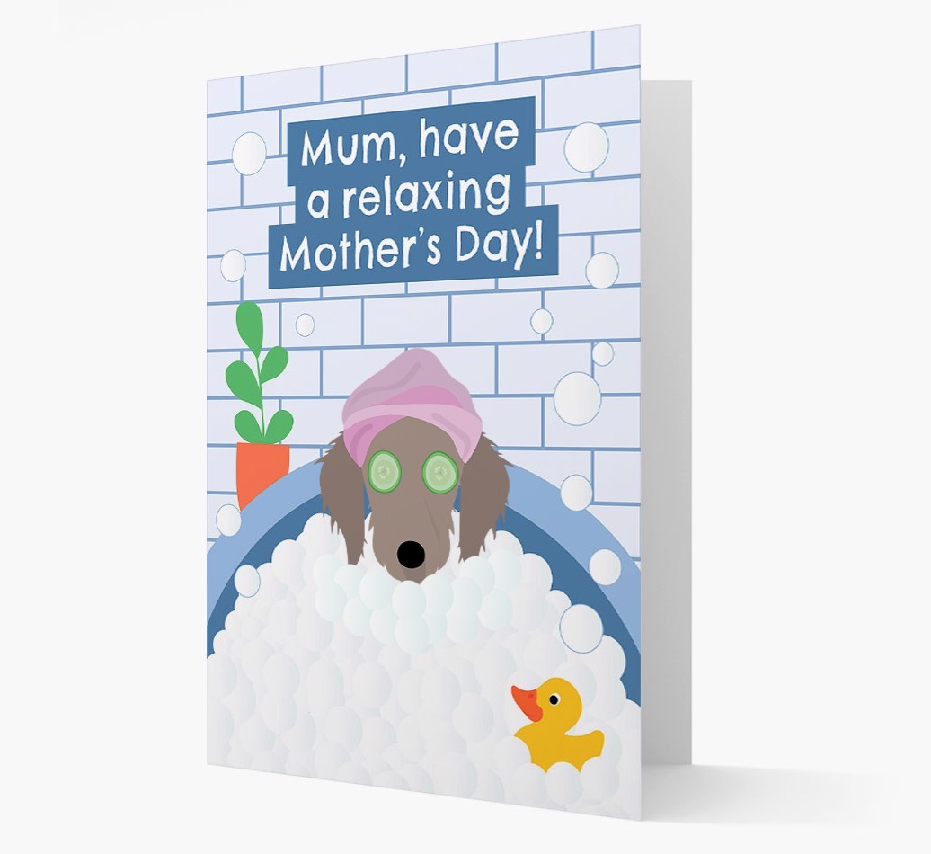 Have a Relaxing Day - Personalized {breedFullName} Card