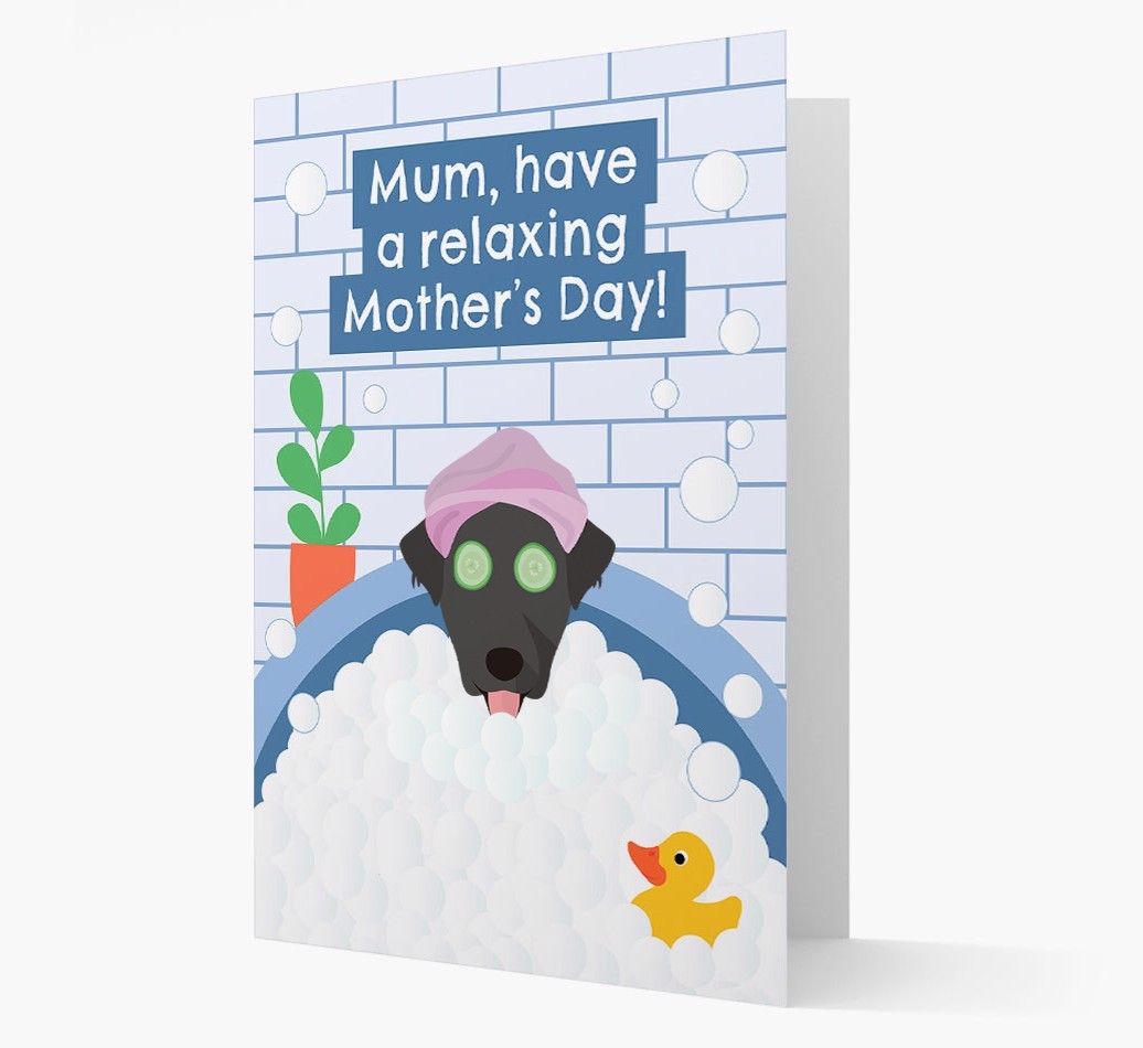 Have a Relaxing Day - Personalized {breedFullName} Card