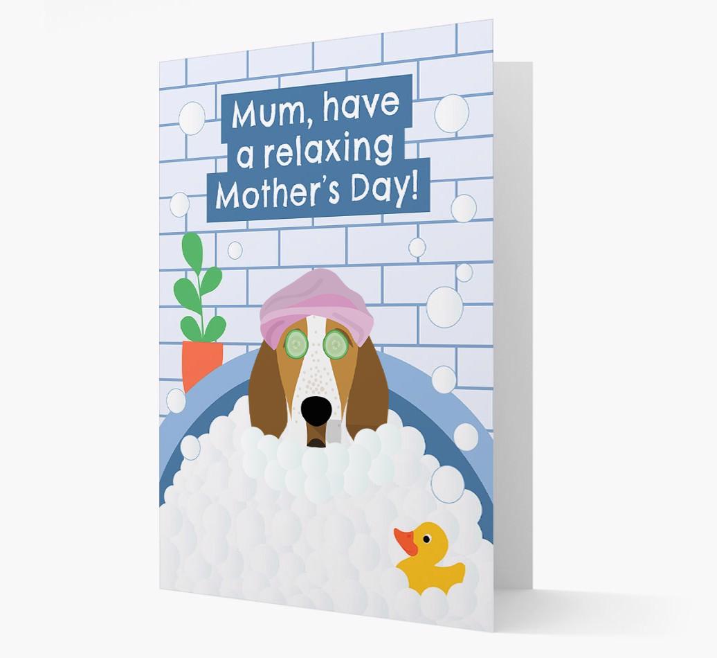 Have a Relaxing Day - Personalized {breedFullName} Card