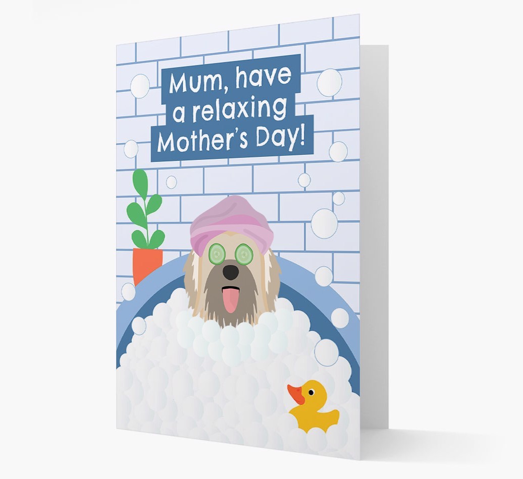 Have a Relaxing Day - Personalized {breedFullName} Card