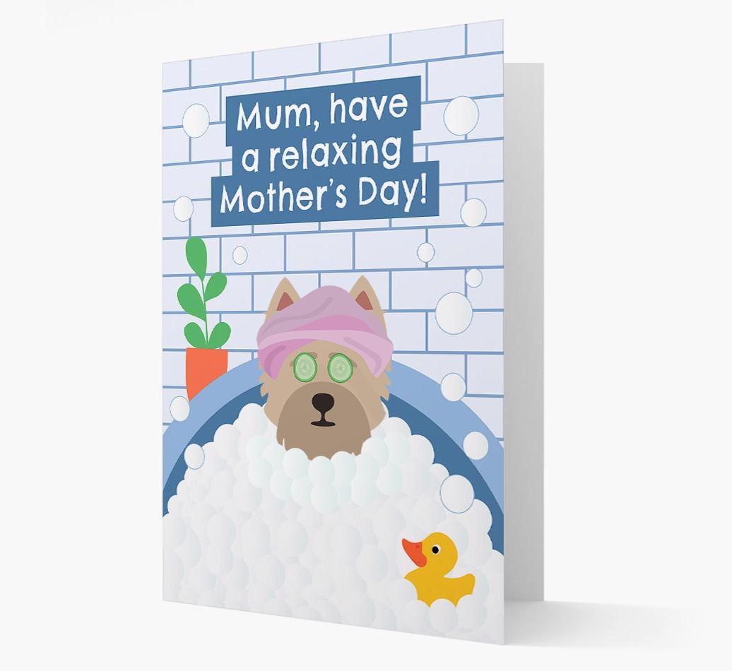 Have a Relaxing Day - Personalized {breedFullName} Card