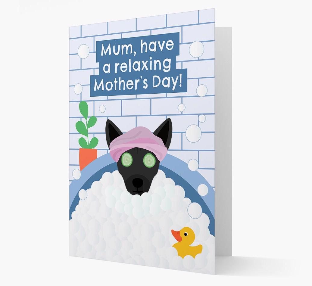 Have a Relaxing Day - Personalized {breedFullName} Card