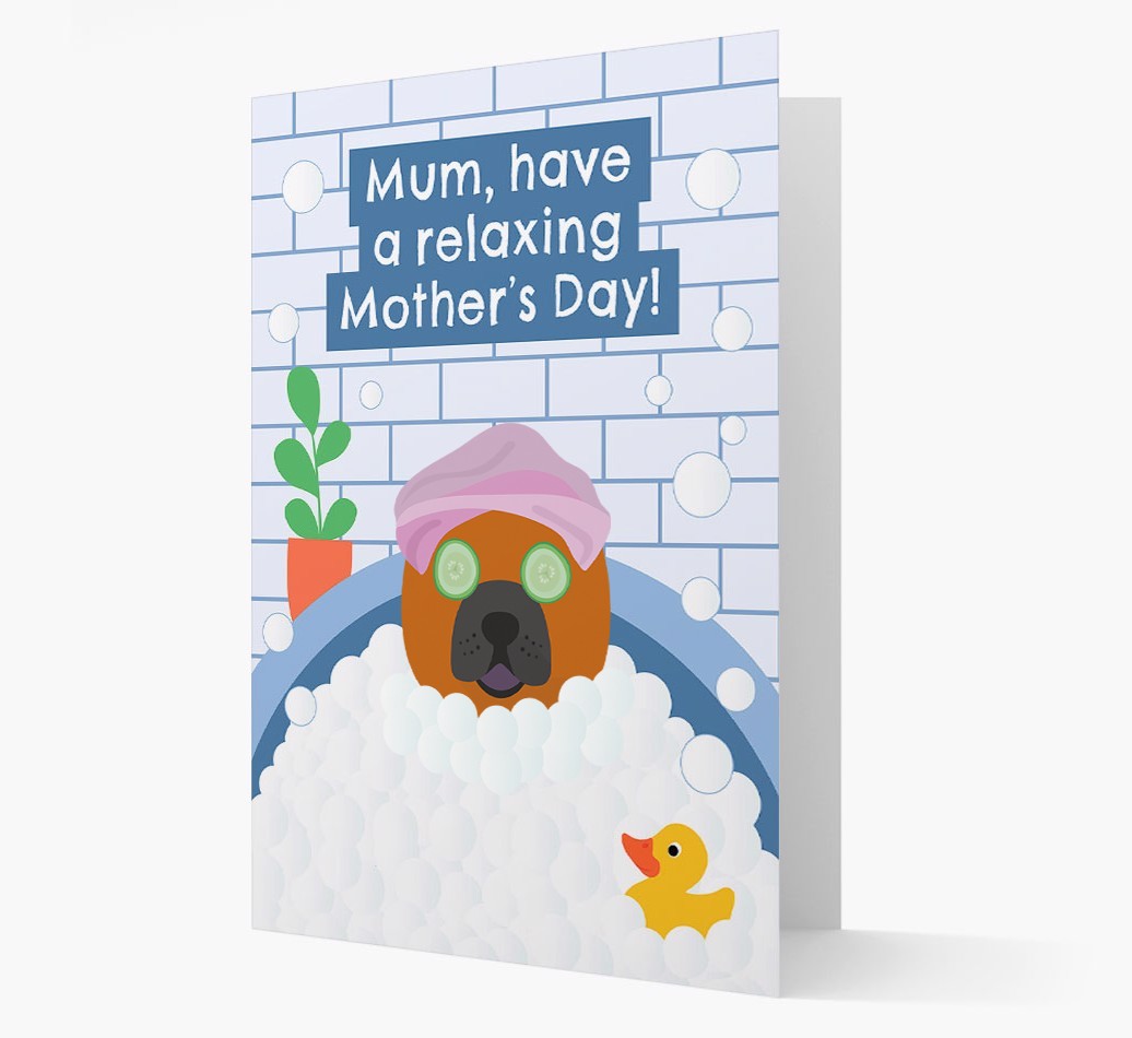 Have a Relaxing Day - Personalized {breedFullName} Card