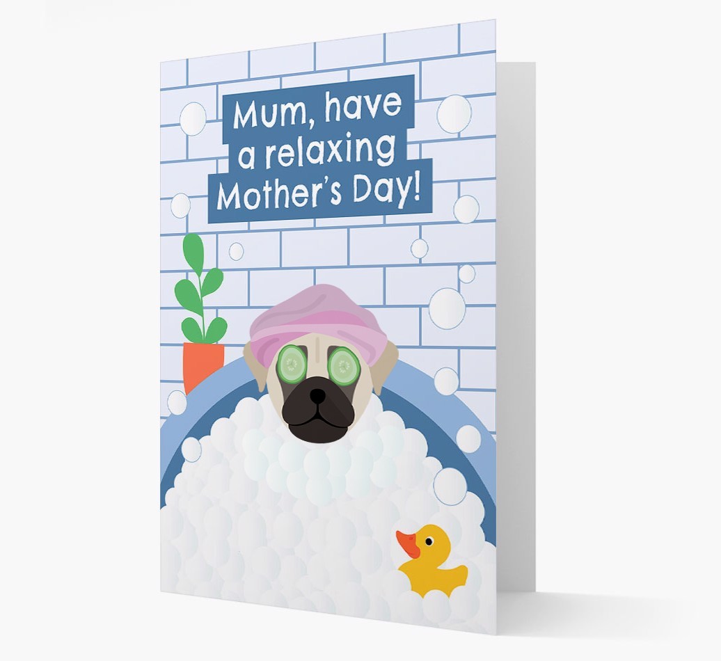 Have a Relaxing Day - Personalized {breedFullName} Card