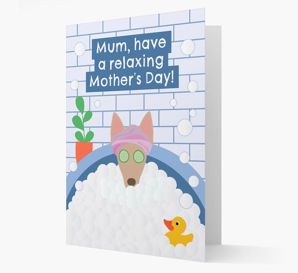 Have a Relaxing Day - Personalized {breedFullName} Card