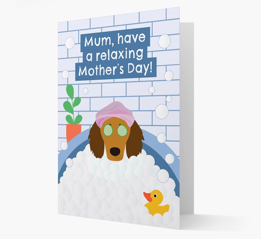 Have a Relaxing Day - Personalized {breedFullName} Card