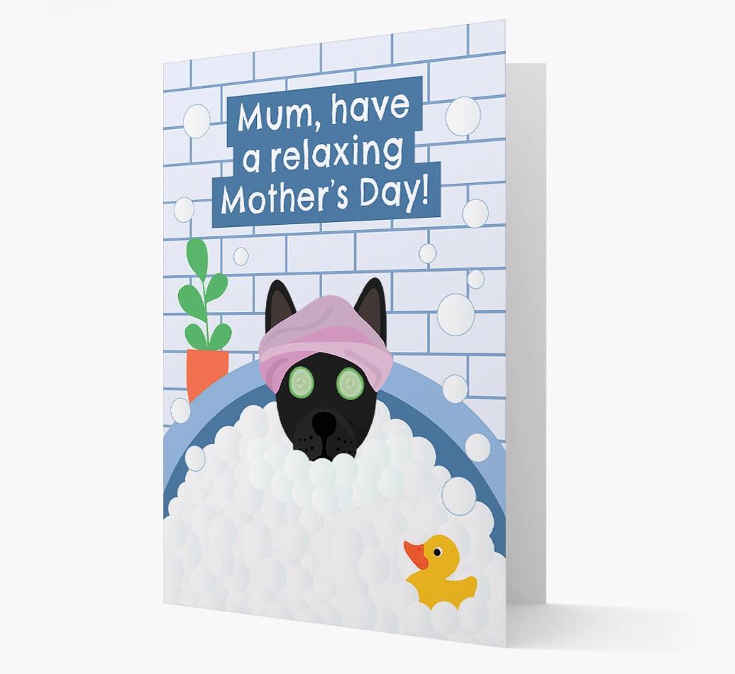 Have a Relaxing Day - Personalized {breedFullName} Card