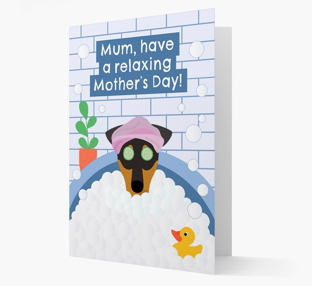 Have a Relaxing Day - Personalized {breedFullName} Card