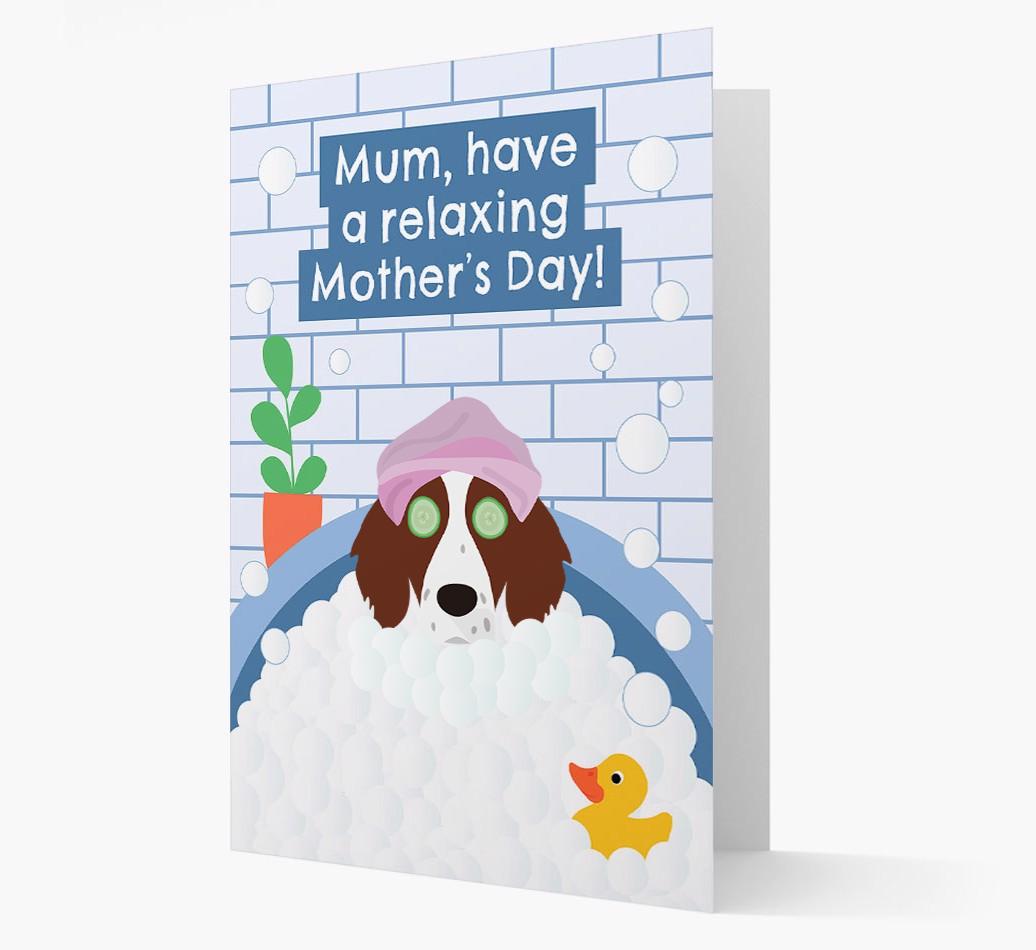 Have a Relaxing Day - Personalized {breedFullName} Card