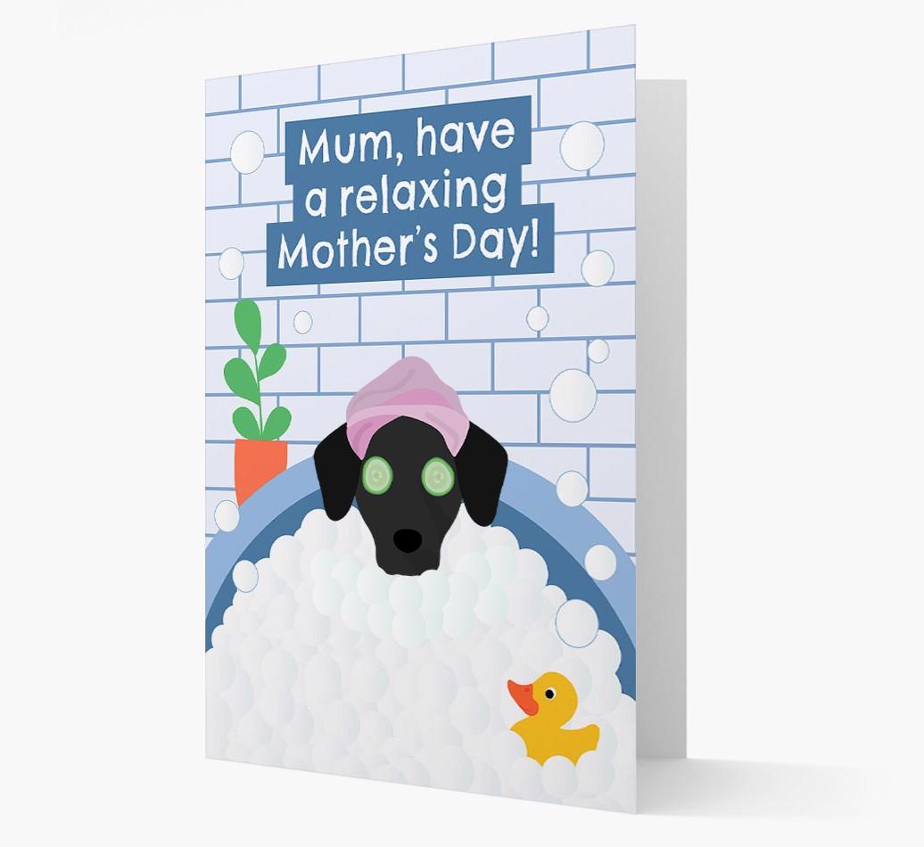 Have a Relaxing Day - Personalized {breedFullName} Card