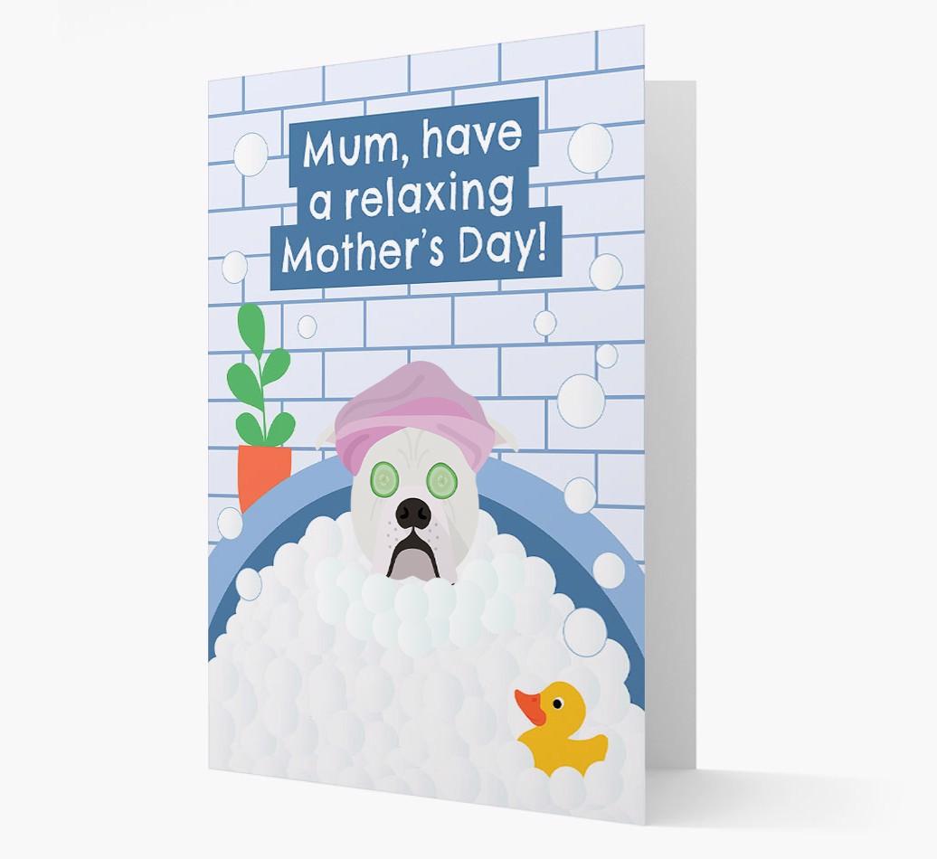 Have a Relaxing Day - Personalized {breedFullName} Card