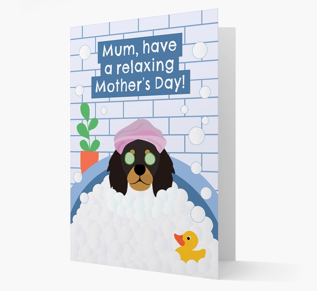 Have a Relaxing Day - Personalized {breedFullName} Card