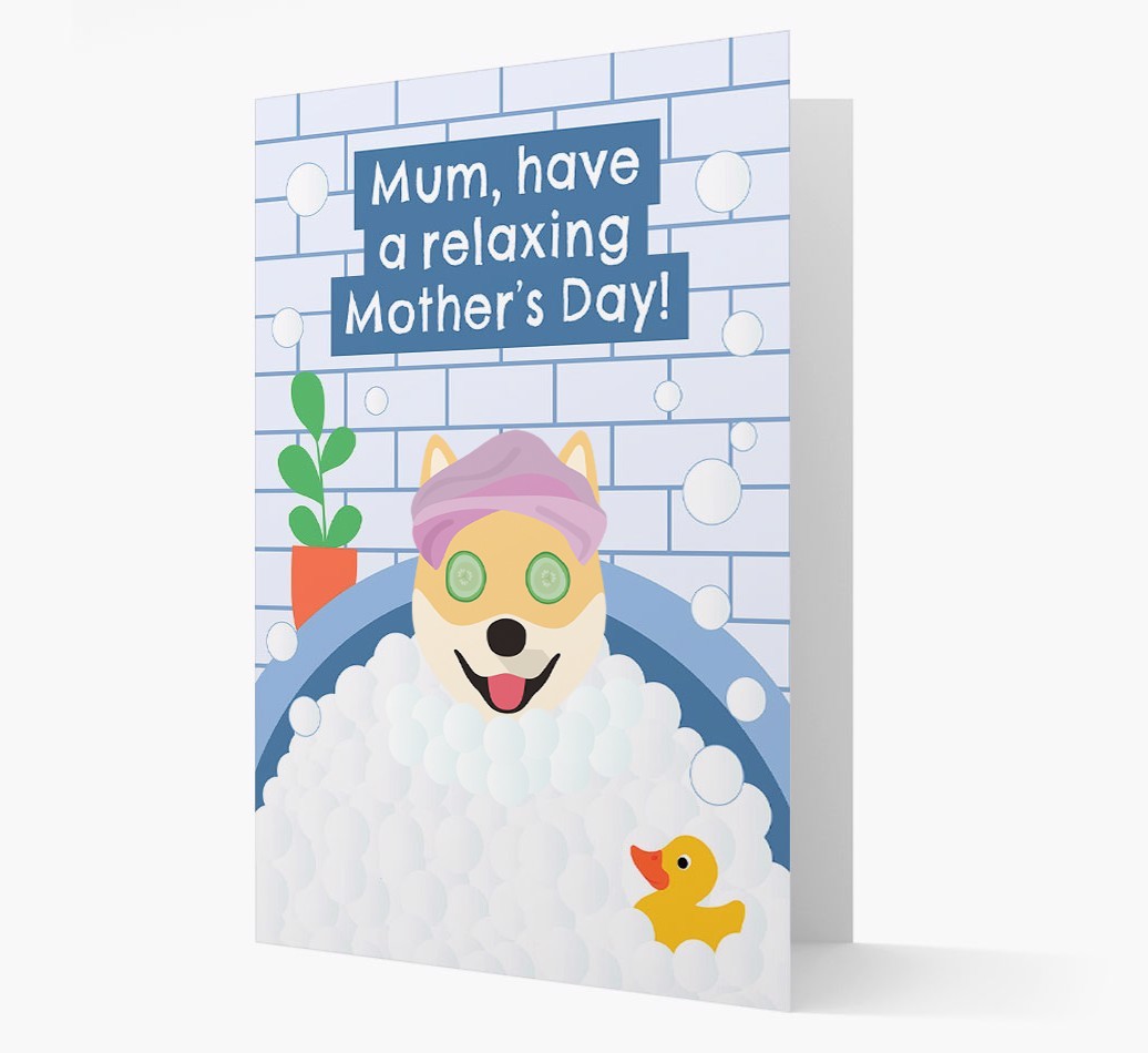 Have a Relaxing Day - Personalized {breedFullName} Card