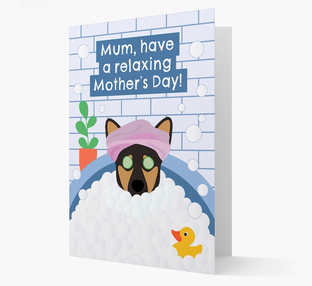 Have a Relaxing Day - Personalized {breedFullName} Card