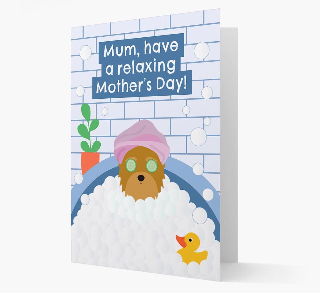 Have a Relaxing Day - Personalized {breedFullName} Card