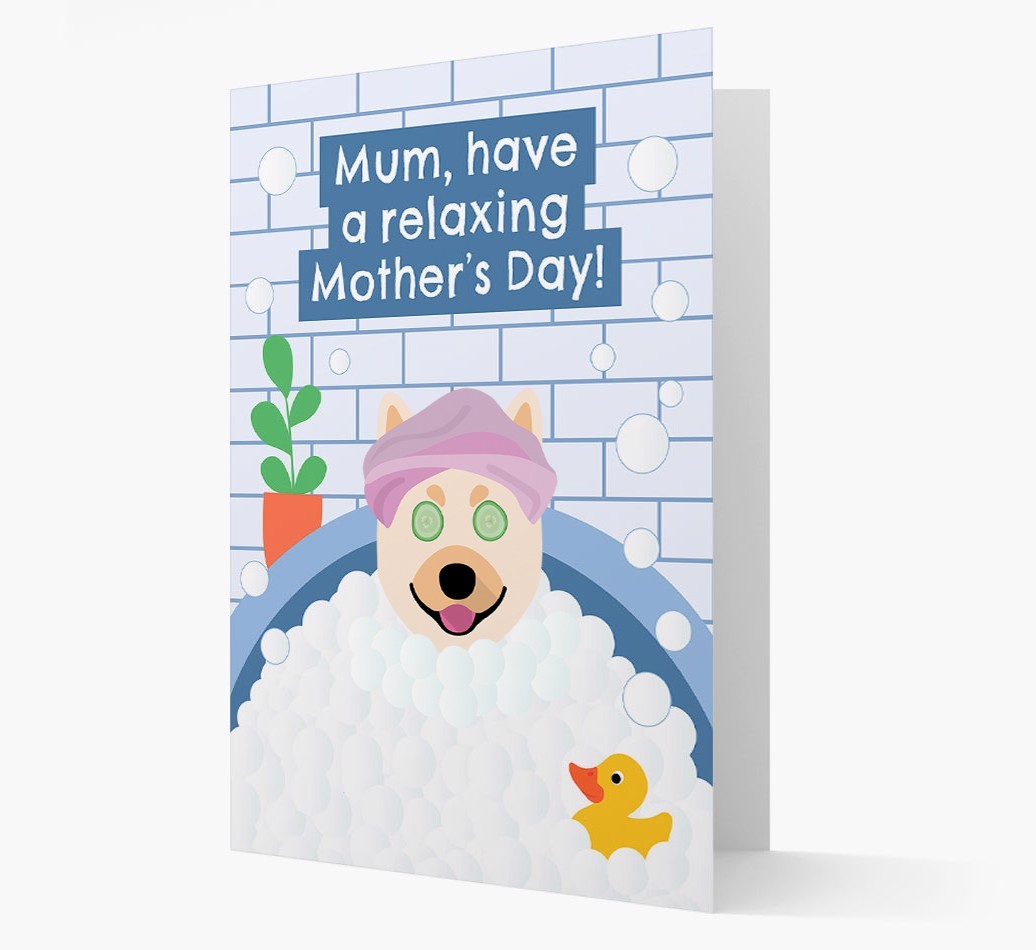 Have a Relaxing Day - Personalized {breedFullName} Card