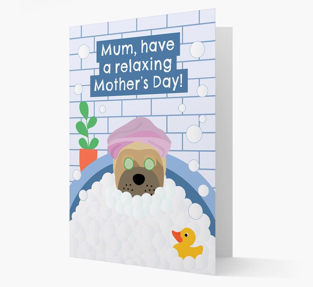 Have a Relaxing Day - Personalized {breedFullName} Card