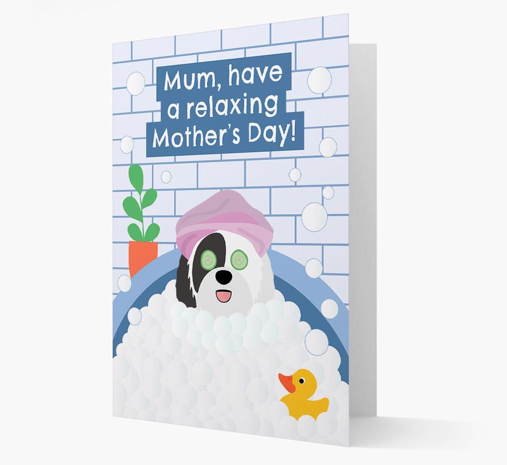 Have a Relaxing Day - Personalized {breedFullName} Card