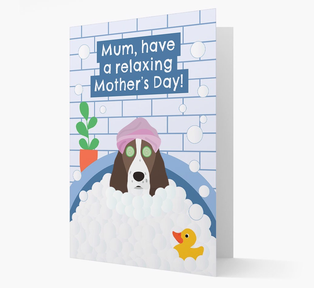 Have a Relaxing Day - Personalized {breedFullName} Card