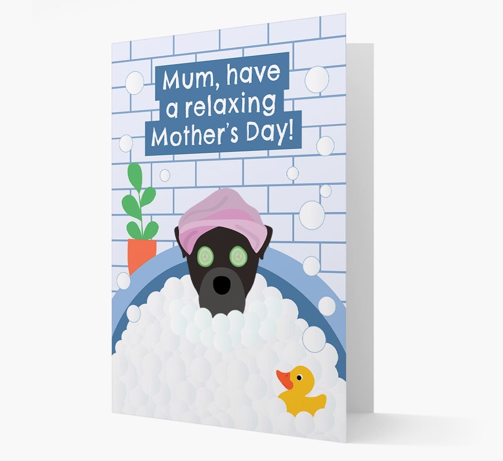 Have a Relaxing Day - Personalized {breedFullName} Card