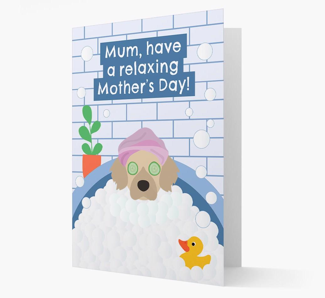 Have a Relaxing Day - Personalized {breedFullName} Card