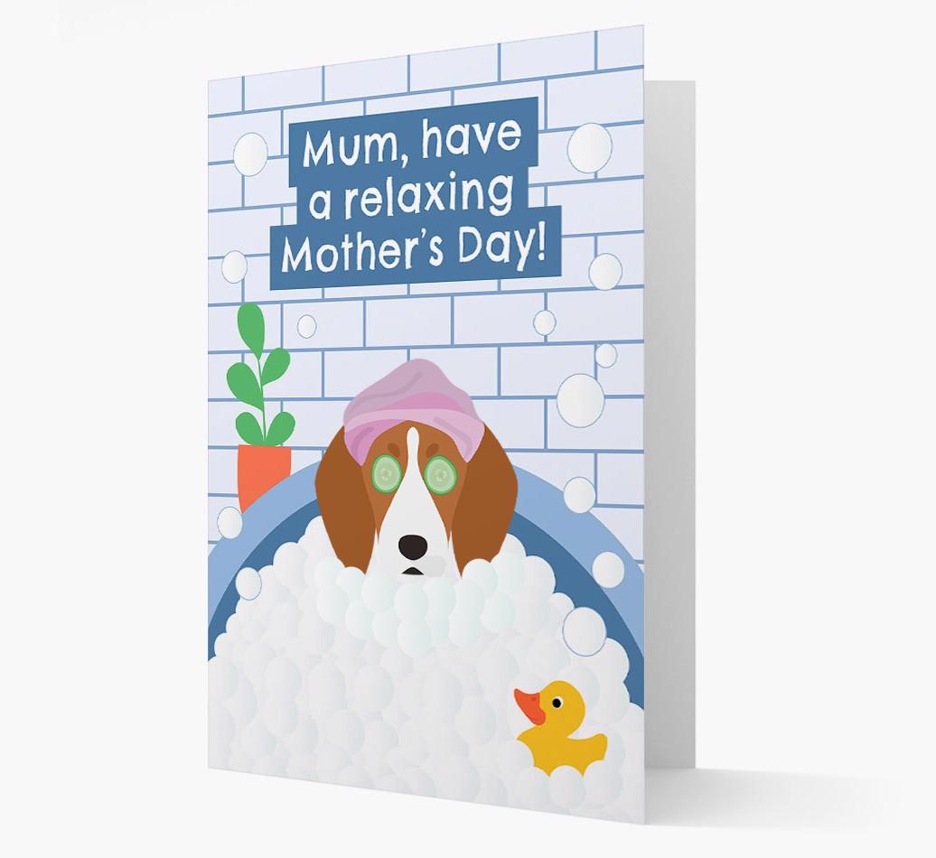 Have a Relaxing Day - Personalized {breedFullName} Card