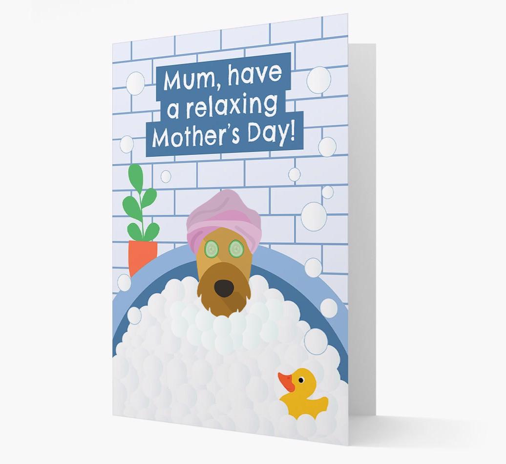 Have a Relaxing Day - Personalized {breedFullName} Card