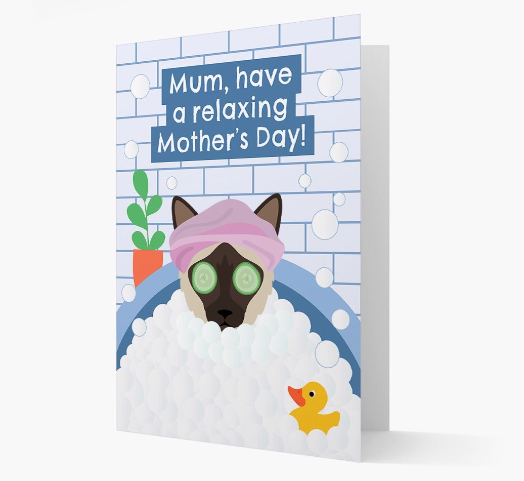 Have a Relaxing Day - Personalised {breedFullName} Card