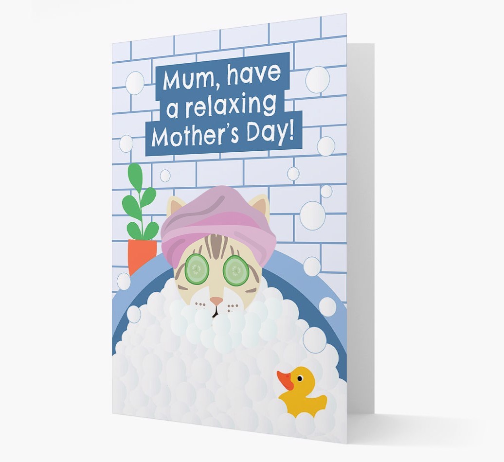 Have a Relaxing Day - Personalised {breedFullName} Card
