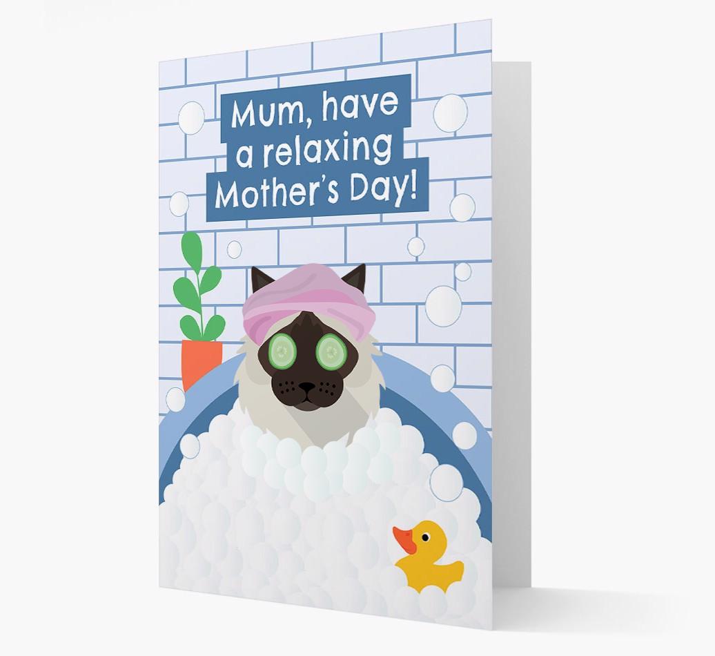 Have a Relaxing Day - Personalised {breedFullName} Card