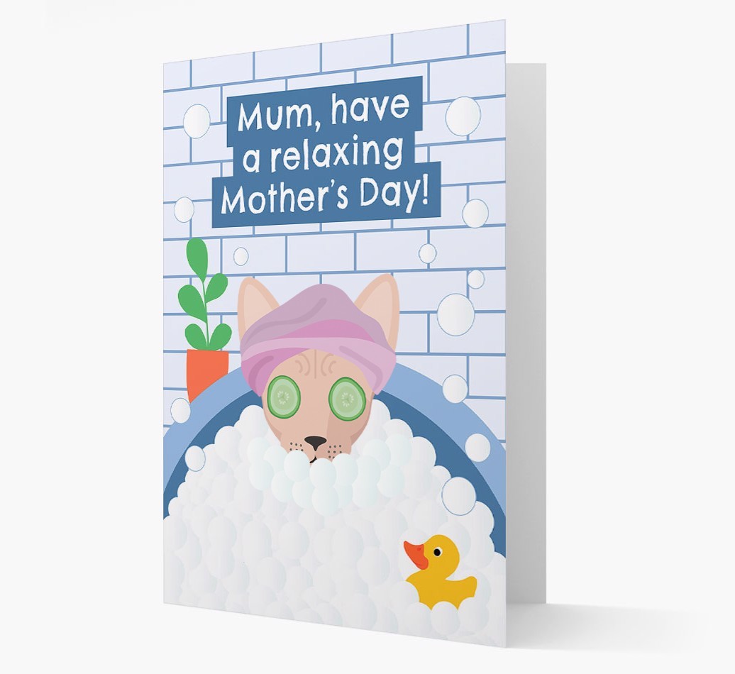 Have a Relaxing Day - Personalised {breedFullName} Card